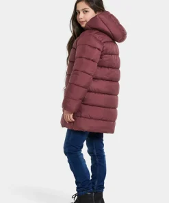 Didriksons Kids' Scoria Parka Anemon Red