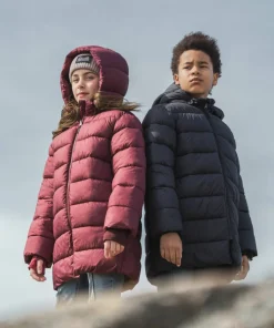Didriksons Kids' Scoria Parka Anemon Red