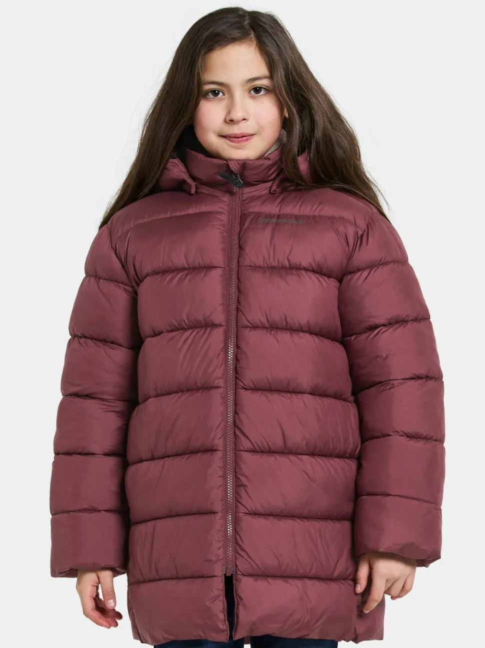 Didriksons Kids' Scoria Parka Anemon Red