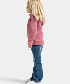 Didriksons Kids' Siljan Full Zip Heather Pink