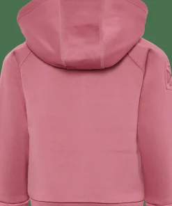Didriksons Kids' Siljan Full Zip Heather Pink
