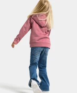 Didriksons Kids' Siljan Full Zip Heather Pink
