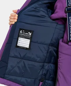 Didriksons Kids' Skare Set Royal Purple