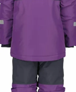 Didriksons Kids' Skare Set Royal Purple
