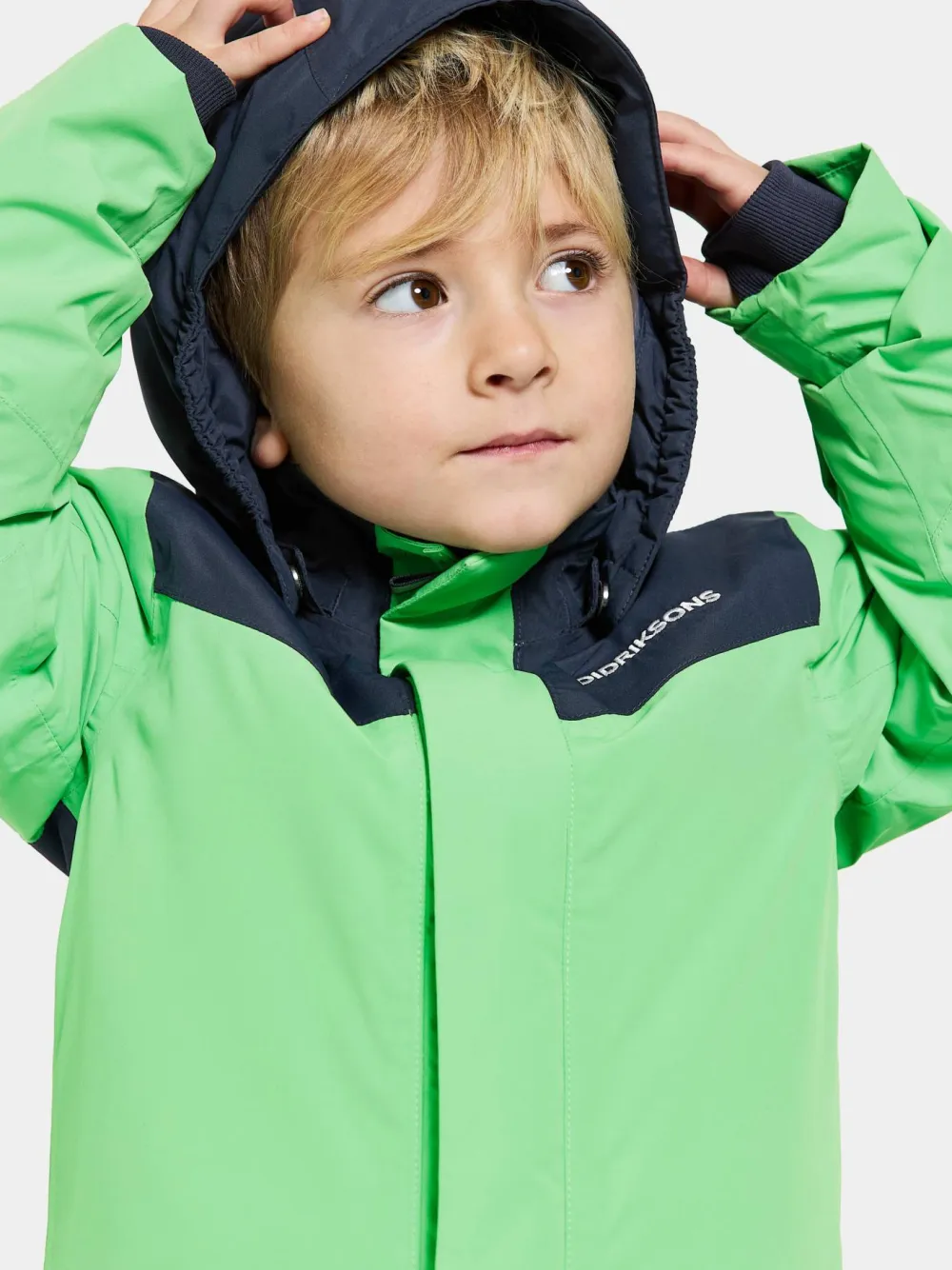 Didriksons Kids' Skare Set Dusty Lime Sale