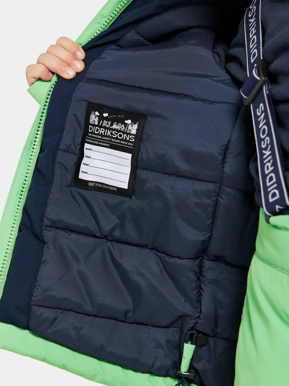 Didriksons Kids' Skare Set Dusty Lime Sale