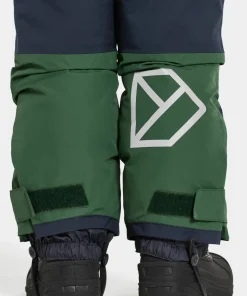 Didriksons Kids' Skare Set Pine Green