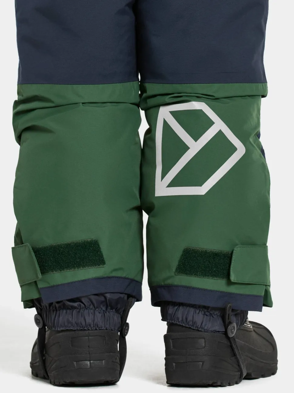 Didriksons Kids' Skare Set Pine Green