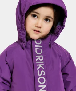 Didriksons Kids' Talvi Jacket Royal Purple