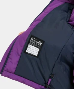 Didriksons Kids' Talvi Jacket Royal Purple