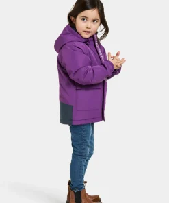 Didriksons Kids' Talvi Jacket Royal Purple