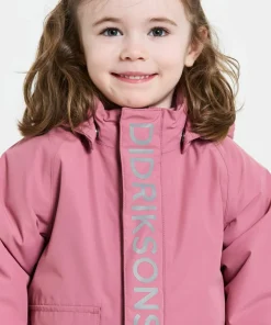 Didriksons Kids' Talvi Jacket Heather Pink