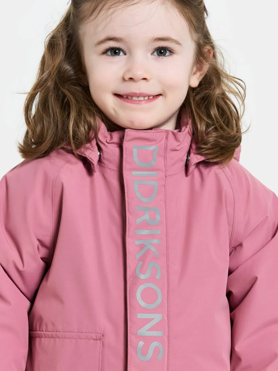 Didriksons Kids' Talvi Jacket Heather Pink