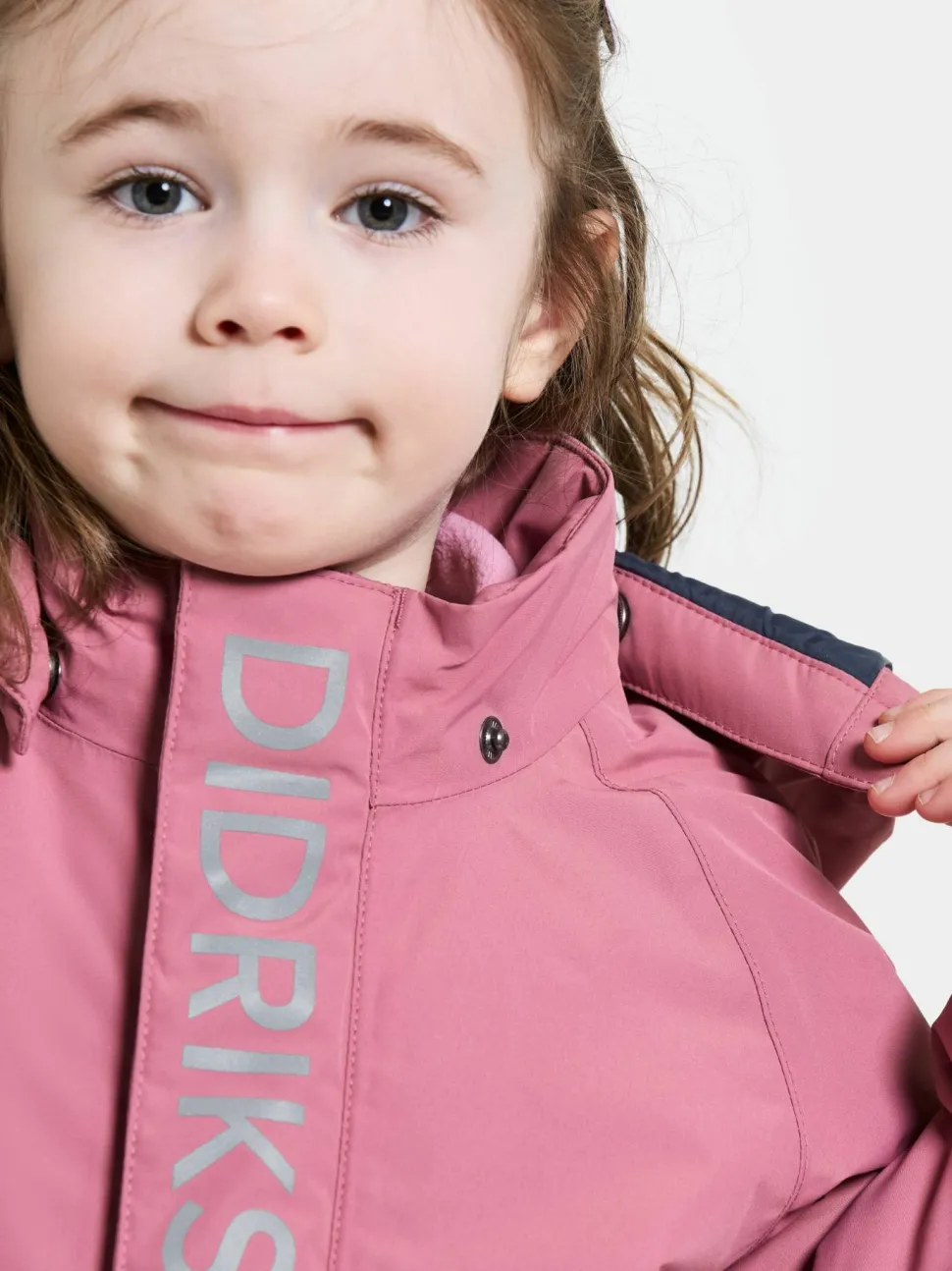 Didriksons Kids' Talvi Jacket Heather Pink