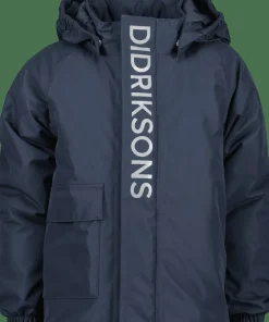Didriksons Kids' Talvi Jacket Navy Outlet