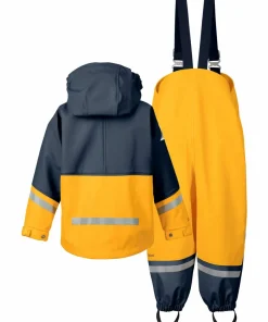 Didriksons Kids' Waterman C Set Oat Yellow Hot