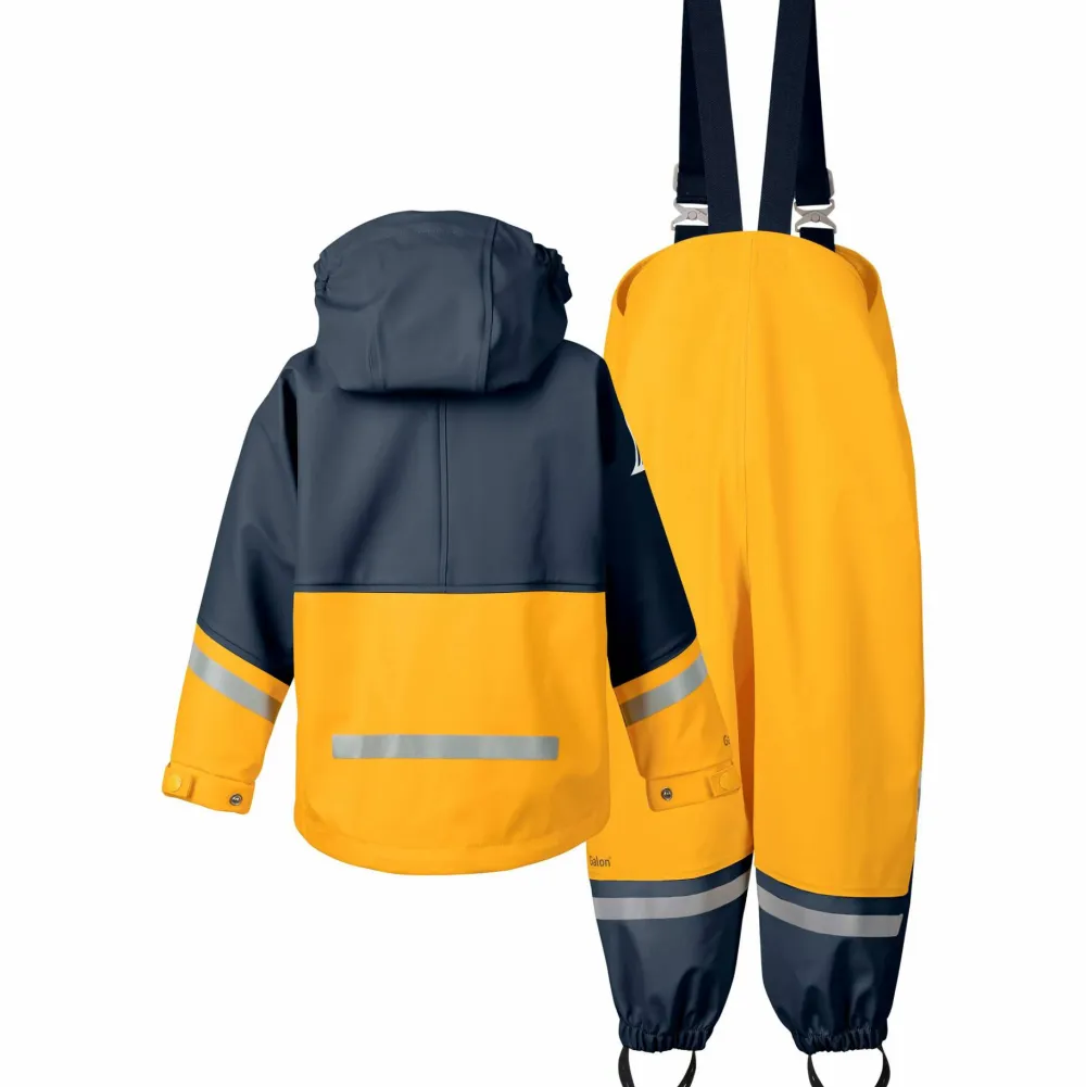 Didriksons Kids' Waterman C Set Oat Yellow Hot