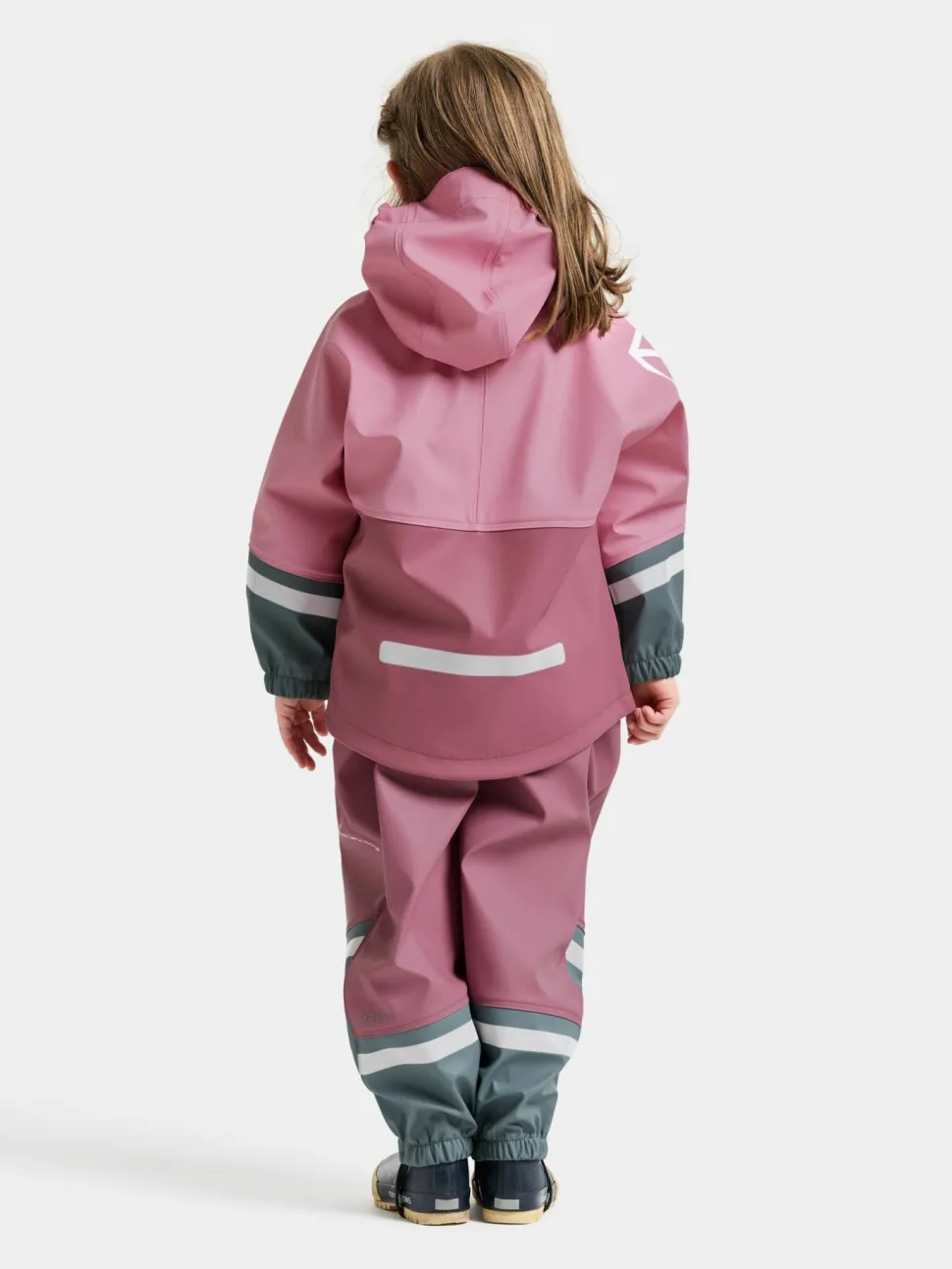 Didriksons Kids' Waterman Set 12 Light Heather Pink