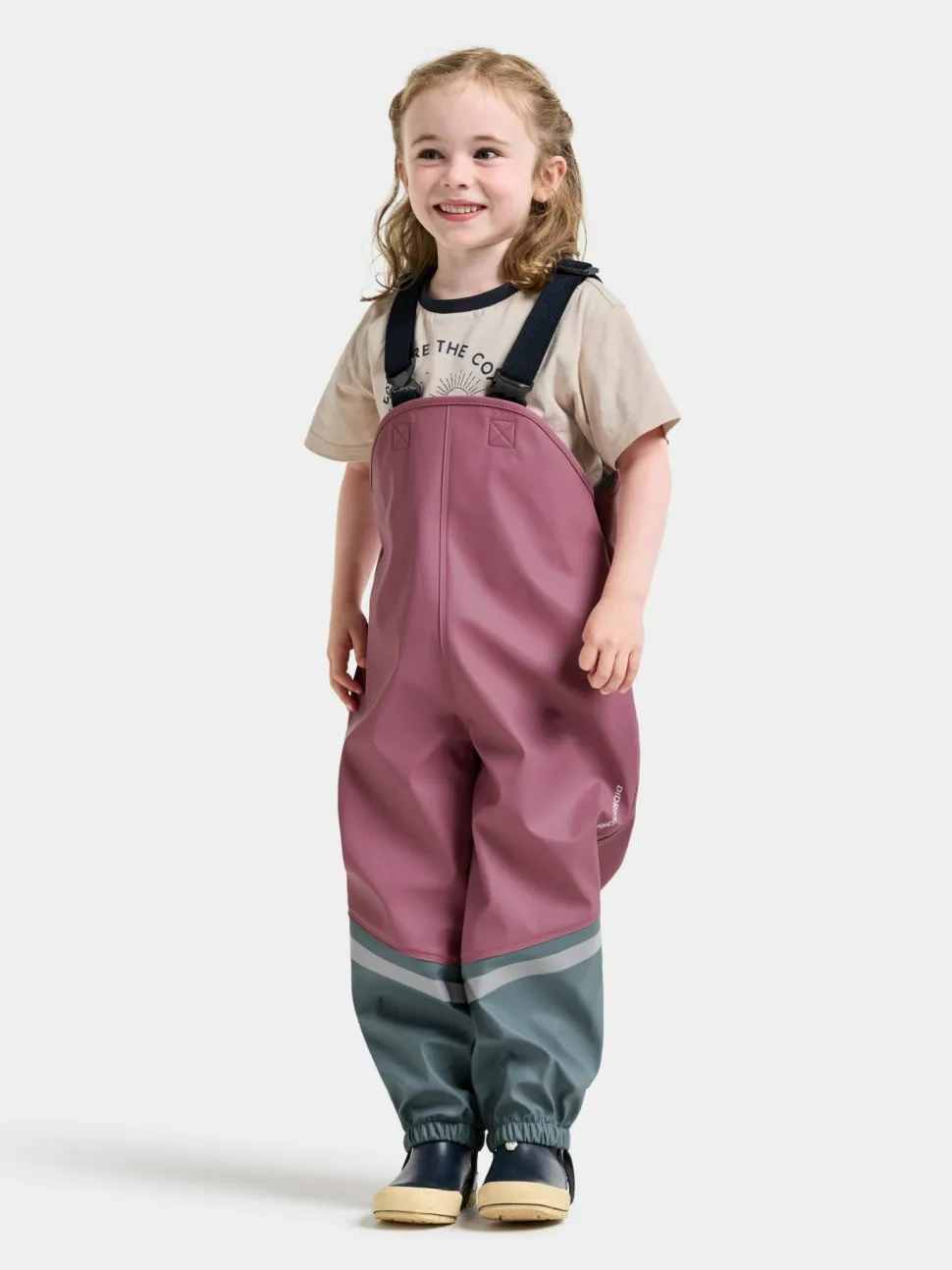 Didriksons Kids' Waterman Set 12 Light Heather Pink