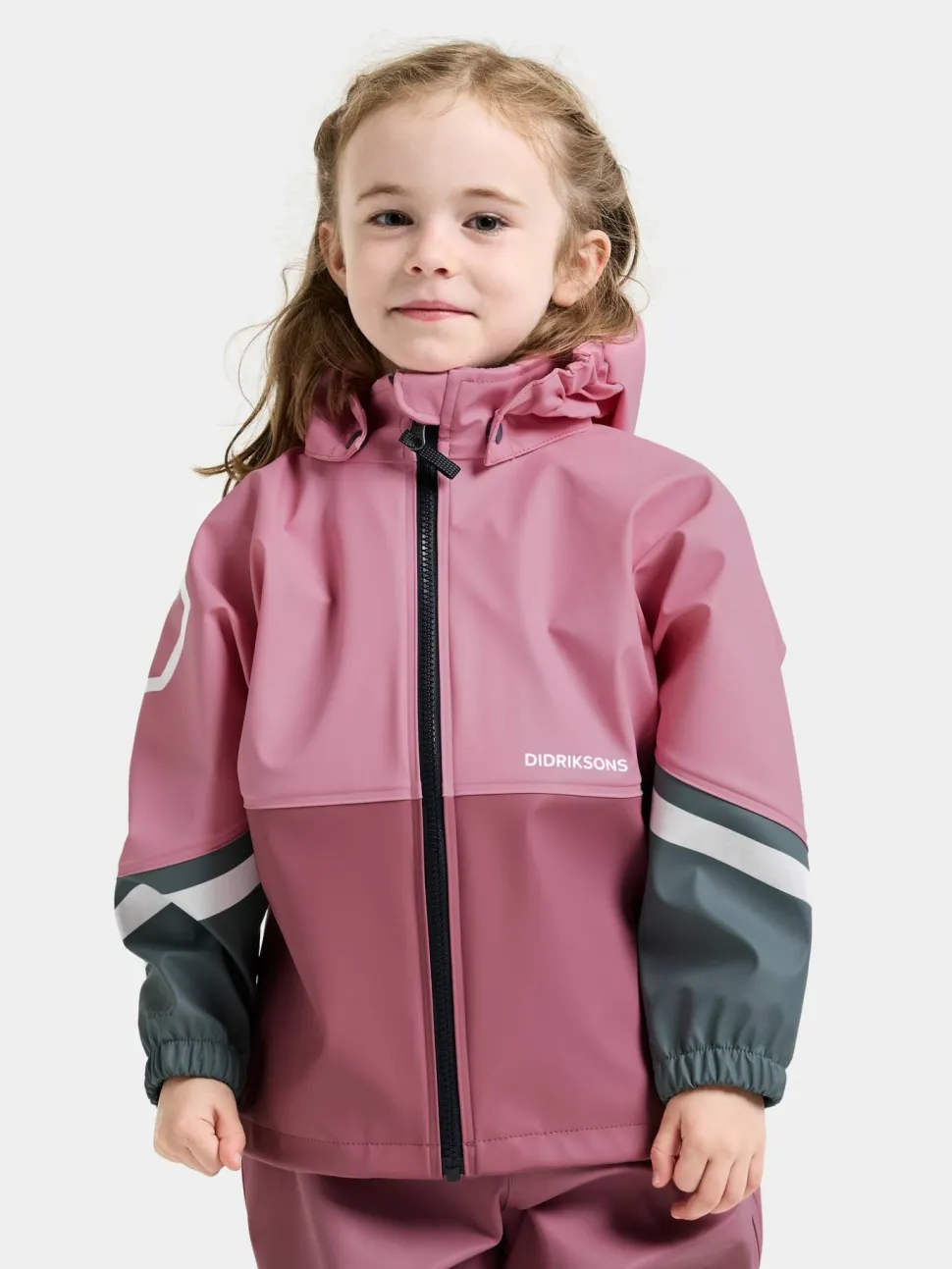 Didriksons Kids' Waterman Set 12 Light Heather Pink