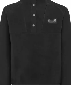 Didriksons Kids' Yokto Half Button 2 Black Online