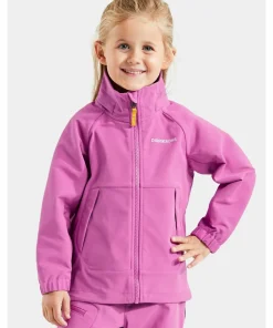 Didriksons Kids' Zea Stretch Jacket Radiant Purple Outlet