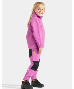 Didriksons Kids' Zea Stretch Jacket Radiant Purple Outlet