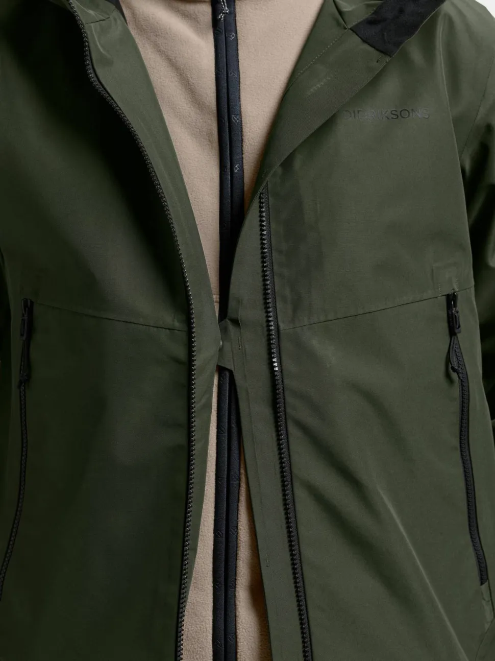 Didriksons Men's Biak Jacket Deep Green