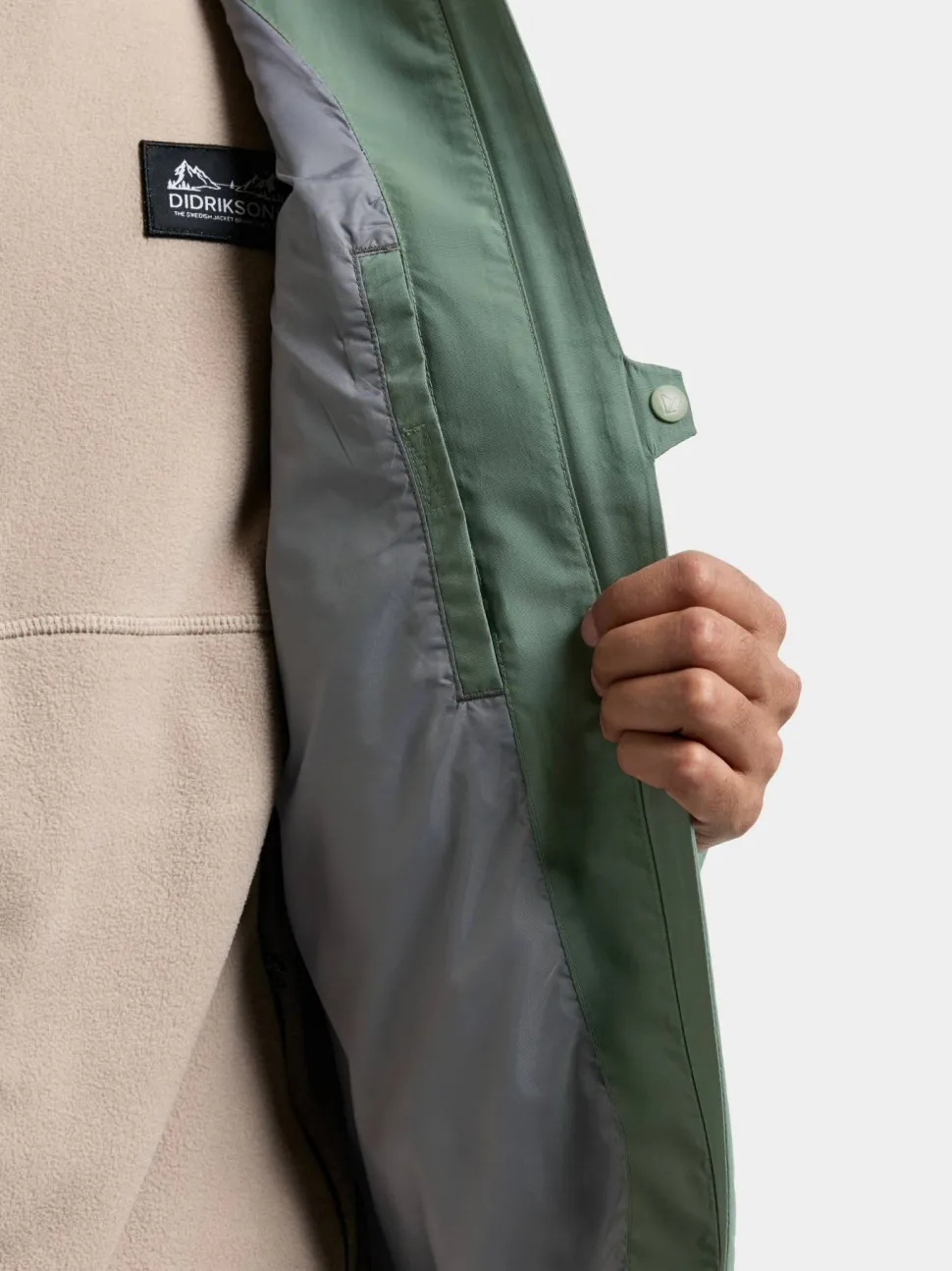 Didriksons Men's Dario Jacket 2 Dark Moss