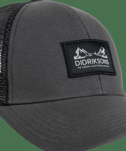 Didriksons Pellas Cap Black/Grey
