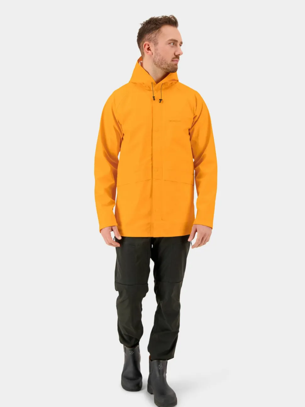 Didriksons Unisex Avon Jacket 2 Saffron Yellow