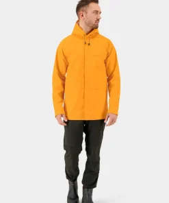Didriksons Unisex Avon Jacket 2 Saffron Yellow New