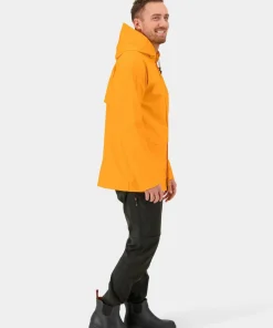 Didriksons Unisex Avon Jacket 2 Saffron Yellow New