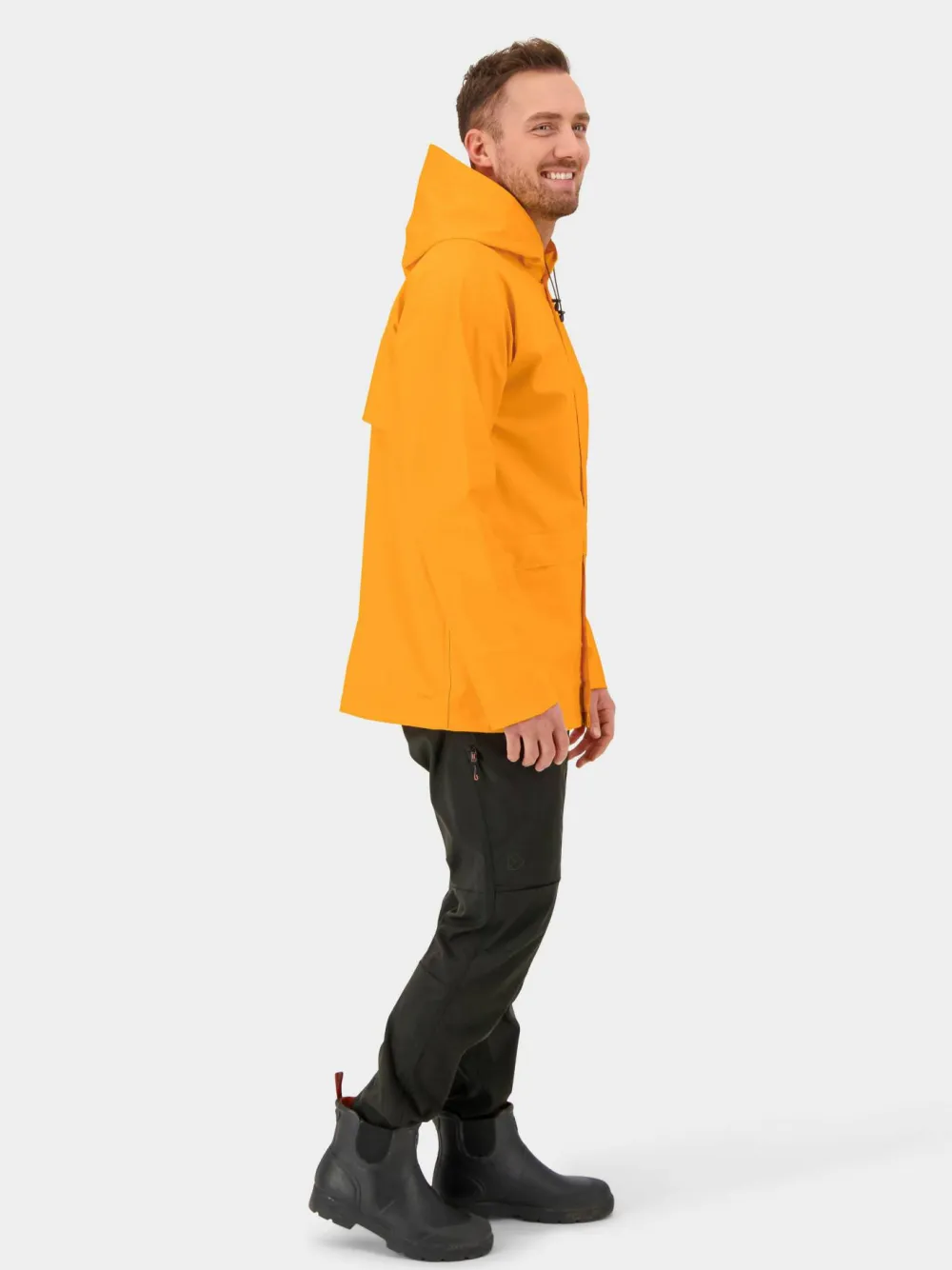 Didriksons Unisex Avon Jacket 2 Saffron Yellow New