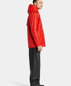 Didriksons Unisex Avon Jacket 2 Lava Red Best