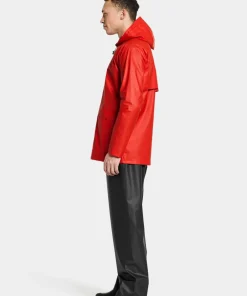 Didriksons Unisex Avon Jacket 2 Lava Red Best