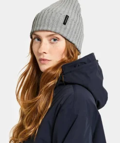 Didriksons Unisex Laken Beanie 3 Grey Melange