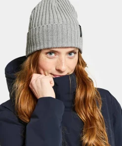 Didriksons Unisex Laken Beanie 3 Grey Melange
