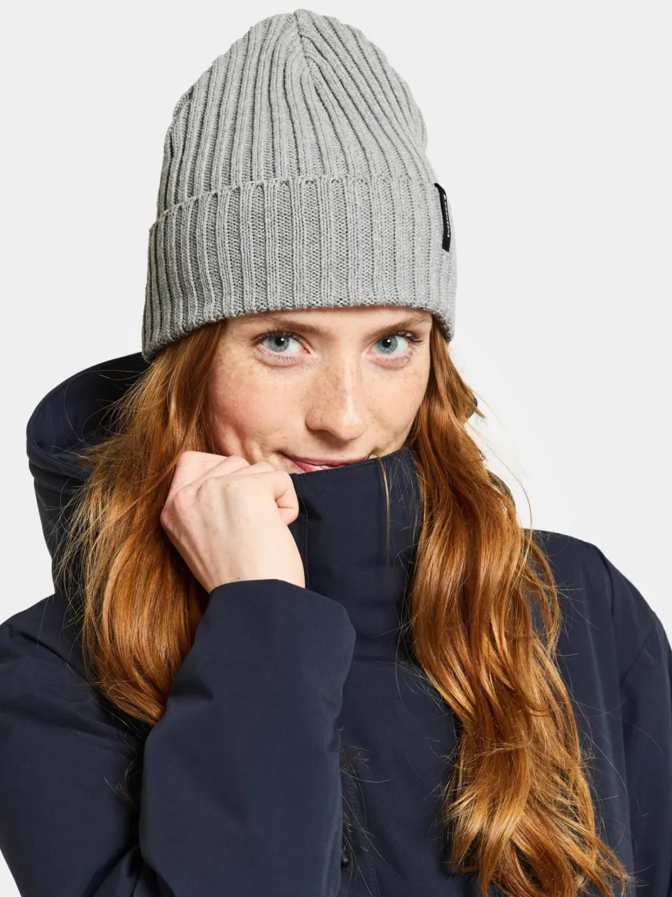 Didriksons Unisex Laken Beanie 3 Grey Melange