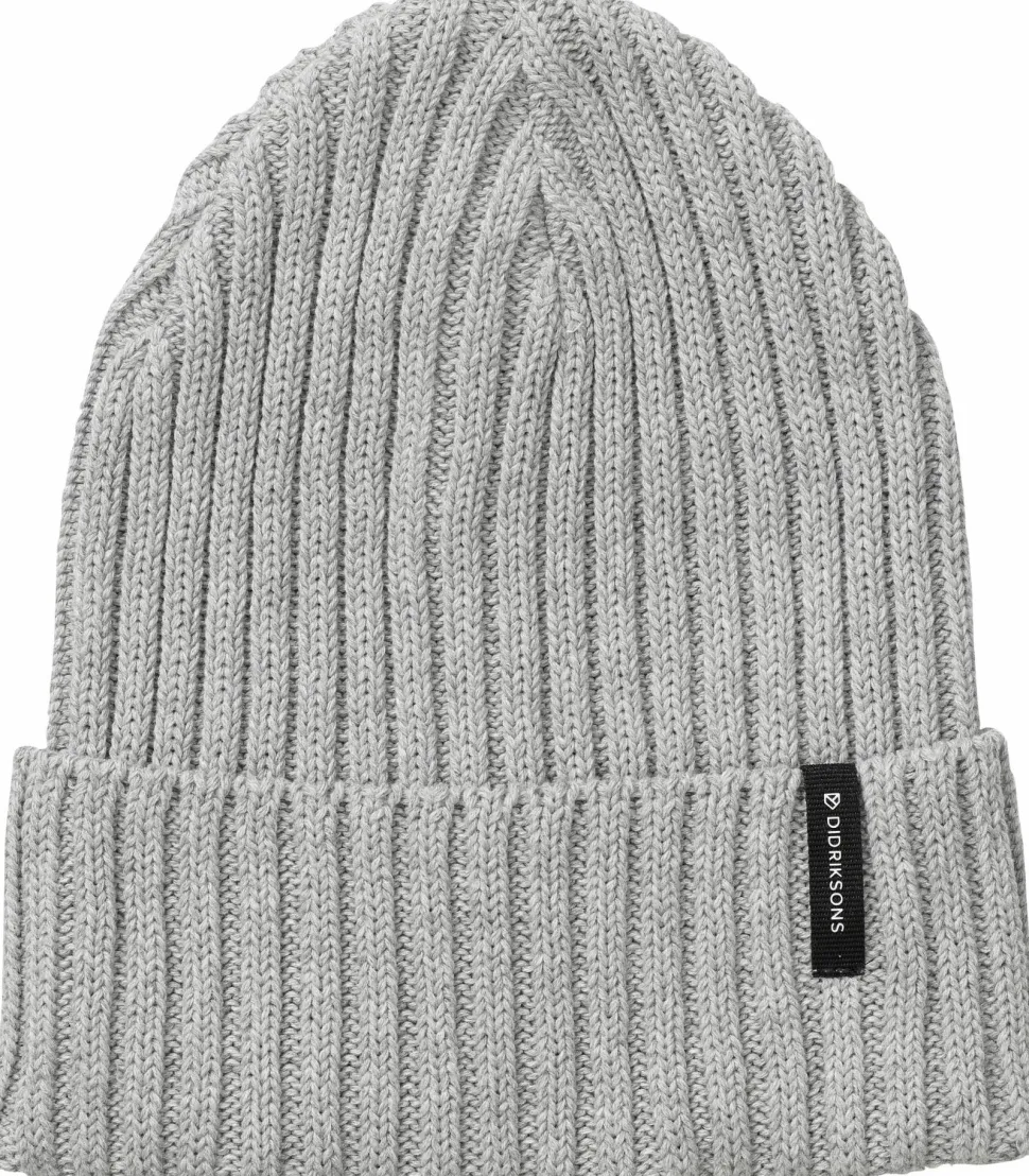 Didriksons Unisex Laken Beanie 3 Grey Melange