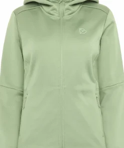 Didriksons Women's Anneli Full Zip 3 Light Moss