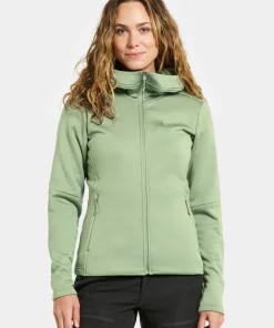 Didriksons Women's Anneli Full Zip 3 Light Moss