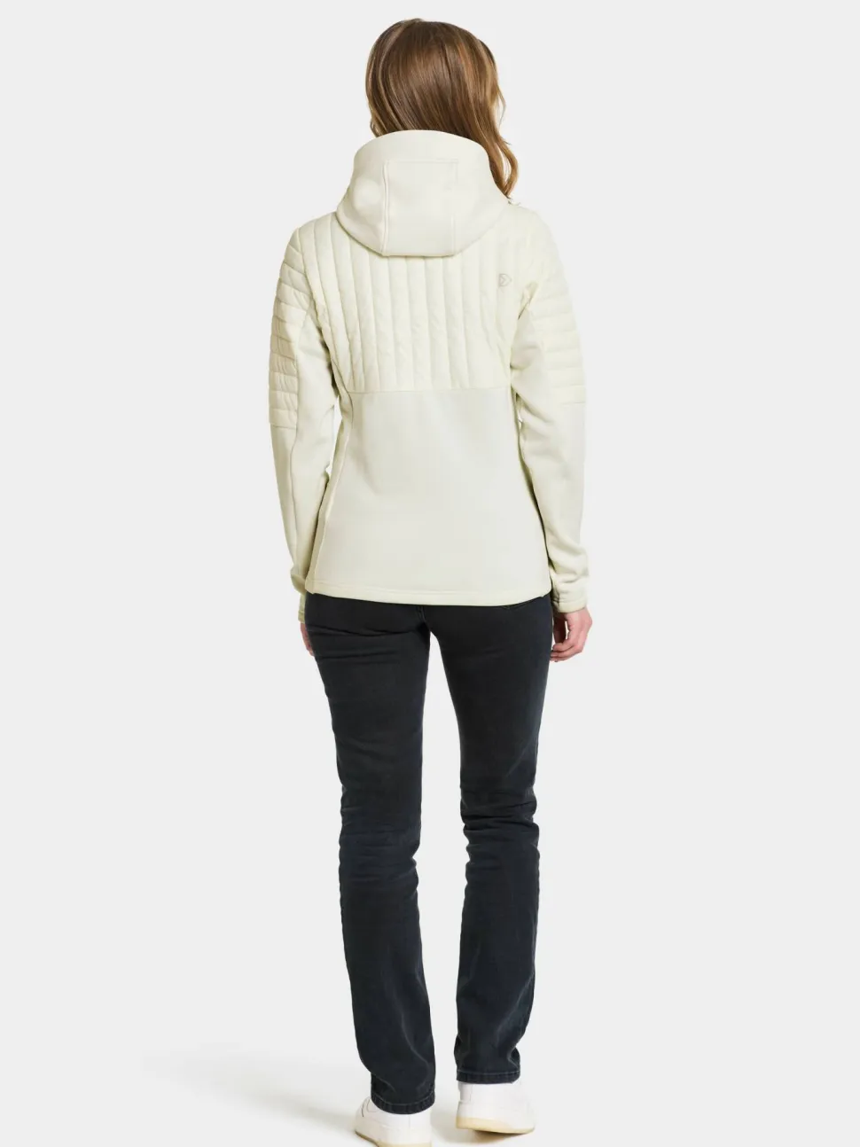 Didriksons Women's Annema Full Zip 6 Shell White
