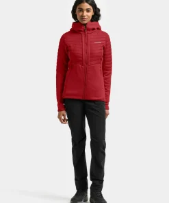 Didriksons Women's Annema Full Zip 6 Spring Red