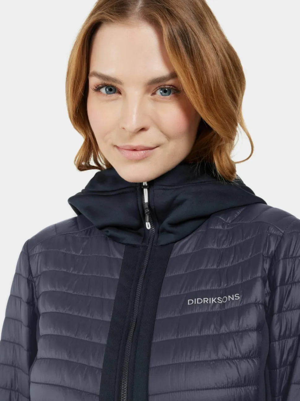 Didriksons Women's Annema Full Zip 6 Dark Night Blue