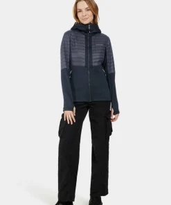 Didriksons Women's Annema Full Zip 6 Dark Night Blue