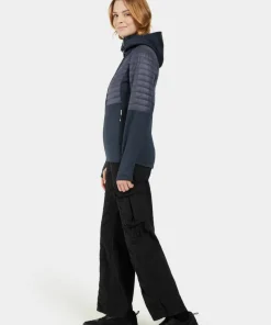 Didriksons Women's Annema Full Zip 6 Dark Night Blue