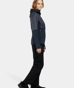 Didriksons Women's Annema Full Zip 6 Dark Night Blue