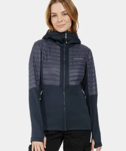 Didriksons Women's Annema Full Zip 6 Dark Night Blue