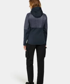 Didriksons Women's Annema Full Zip 6 Dark Night Blue